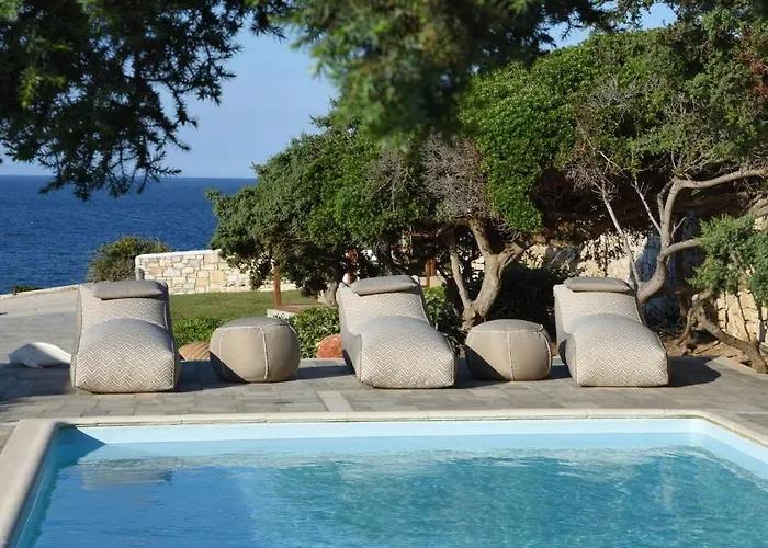 Villa Executive Paros Villa: Beachfront Supreme With Private Pool