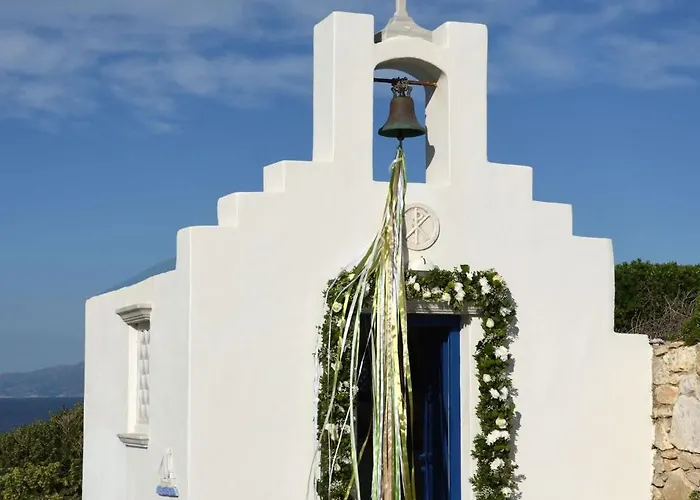 Executive Paros Villa: Beachfront Supreme With Private Pool Villa