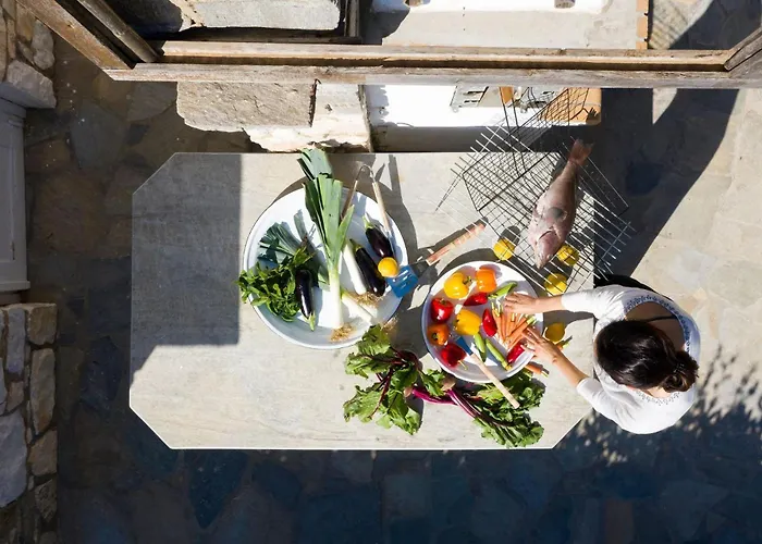 Executive Paros Villa: Beachfront Supreme With Private Pool