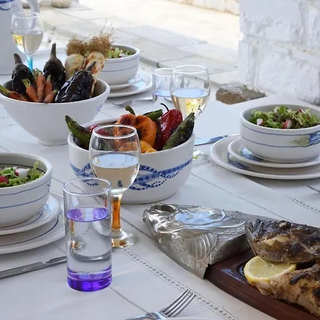 Villa Executive Paros 5 Bedrooms Beachfront Supreme Beachfront Sea Views&private Pool