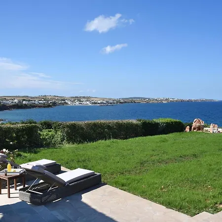 Villa Executive Paros 5 Bedrooms Beachfront Supreme Beachfront Sea Views&private Pool *