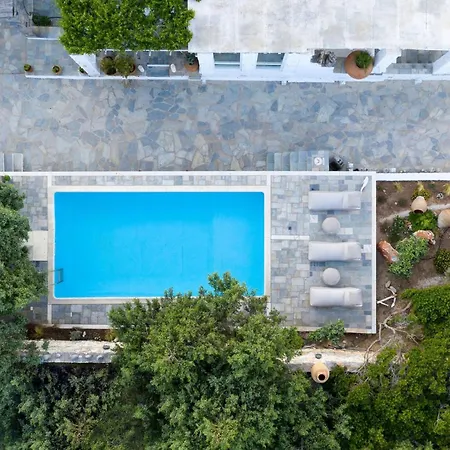 Willa Executive Paros 5 Bedrooms Beachfront Supreme Beachfront Sea Ambelas