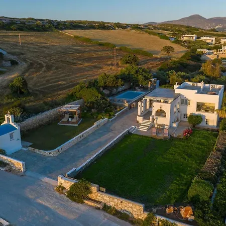 Willa Executive Paros 5 Bedrooms Beachfront Supreme Beachfront Sea *