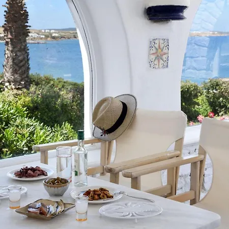 Willa Executive Paros 5 Bedrooms Beachfront Supreme Beachfront Sea *