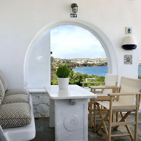 Executive Paros 5 Bedrooms Beachfront Supreme Beachfront Sea Willa