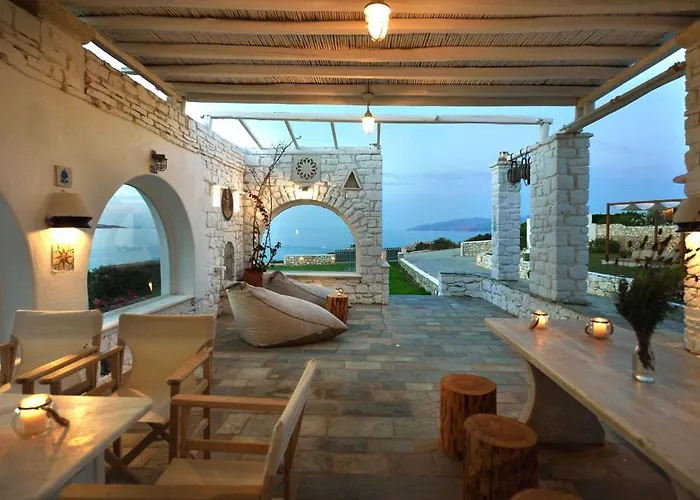 Executive Paros 5 Bedrooms Beachfront Supreme Beachfront Sea * 安倍拉斯