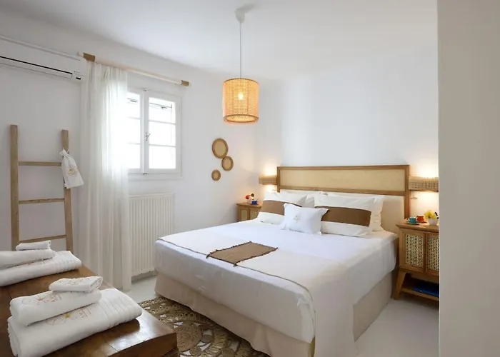 Executive Paros 5 Bedrooms Beachfront Supreme Beachfront Sea 安倍拉斯