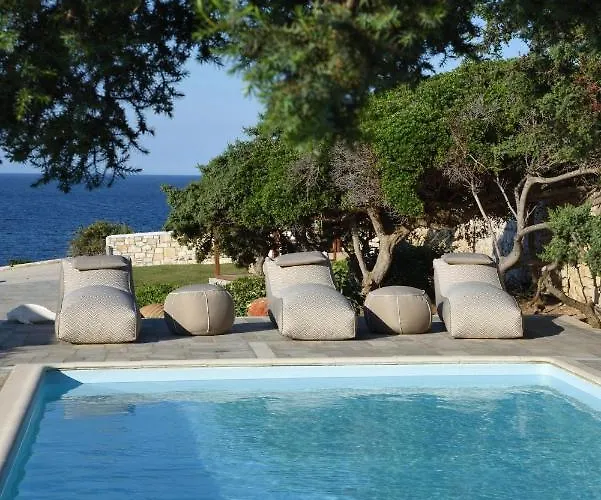 Executive Paros 5 Bedrooms Beachfront Supreme Beachfront Sea * 安倍拉斯