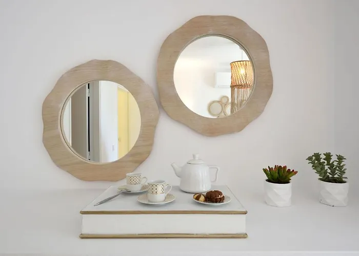 别墅 Executive Paros 5 Bedrooms Beachfront Supreme Beachfront Sea 安倍拉斯