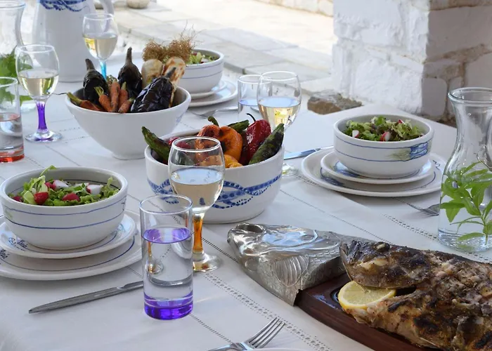 别墅 Executive Paros 5 Bedrooms Beachfront Supreme Beachfront Sea