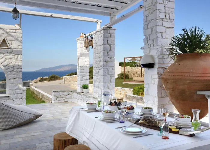 Executive Paros 5 Bedrooms Beachfront Supreme Beachfront Sea